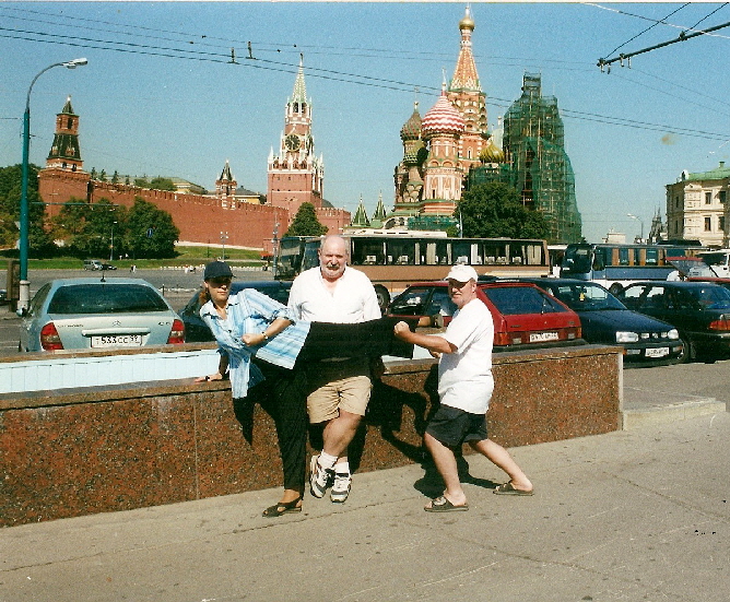 2002 Kellers in Moskau, Kremel